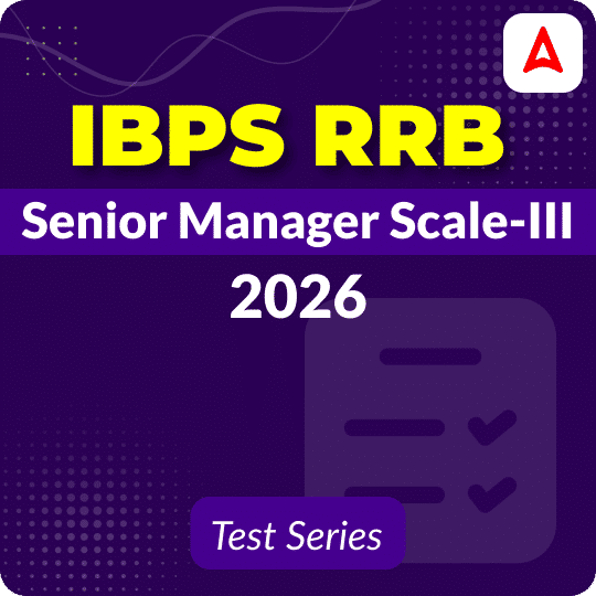 IBPS RRB Senior Manager Scale-III 2026 Mock Test Series